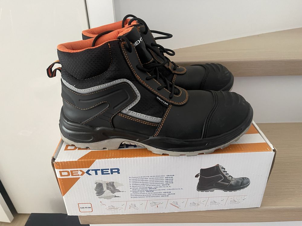 Duty robocze dexter s3 jak nowe rozmiar 45