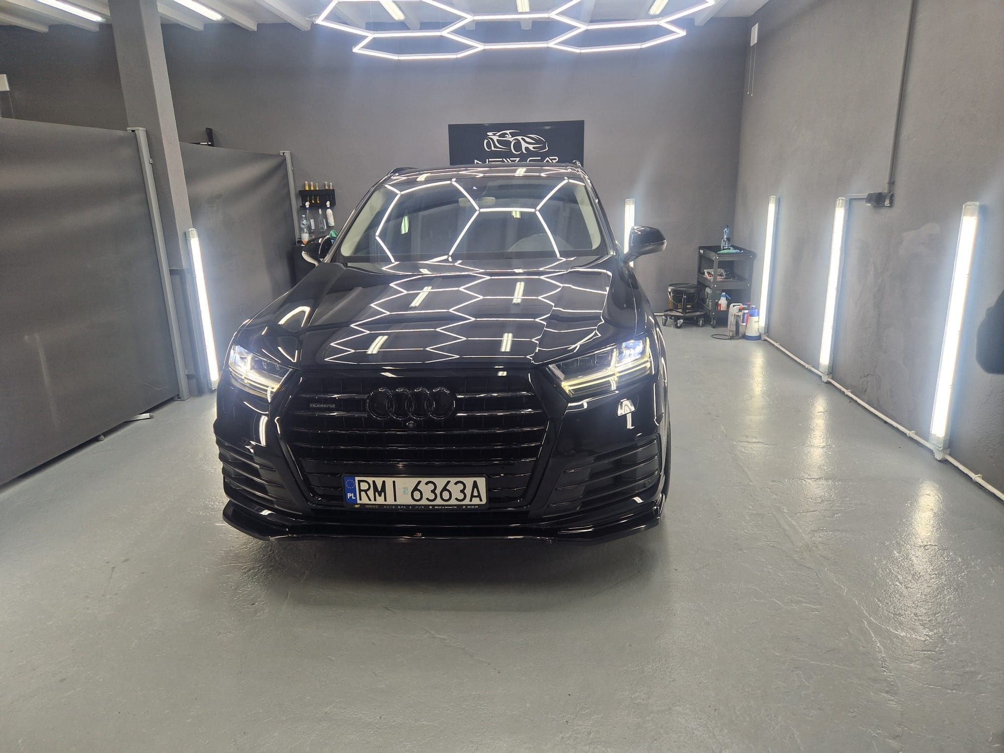 Audi Q7 aktywny wydech s-line pakiet Maxton Matrix