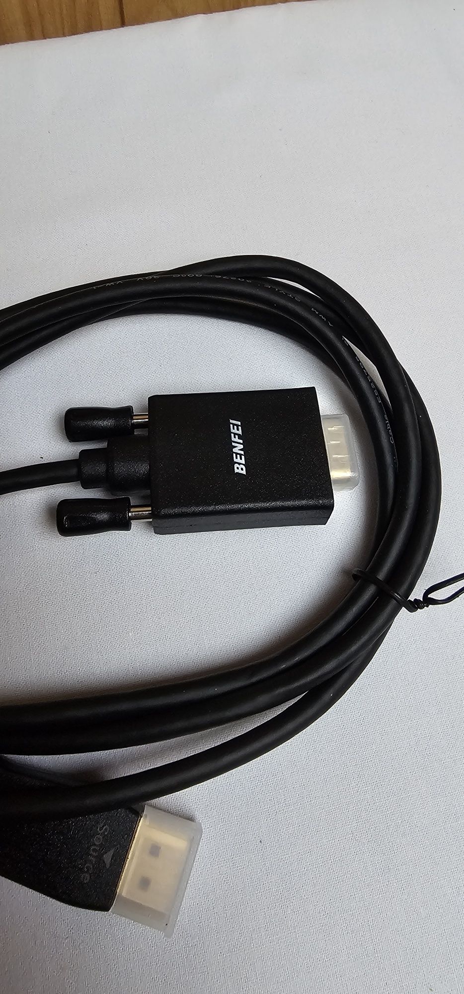 Kabel BENFEI DisplayPort (DP) do VGA