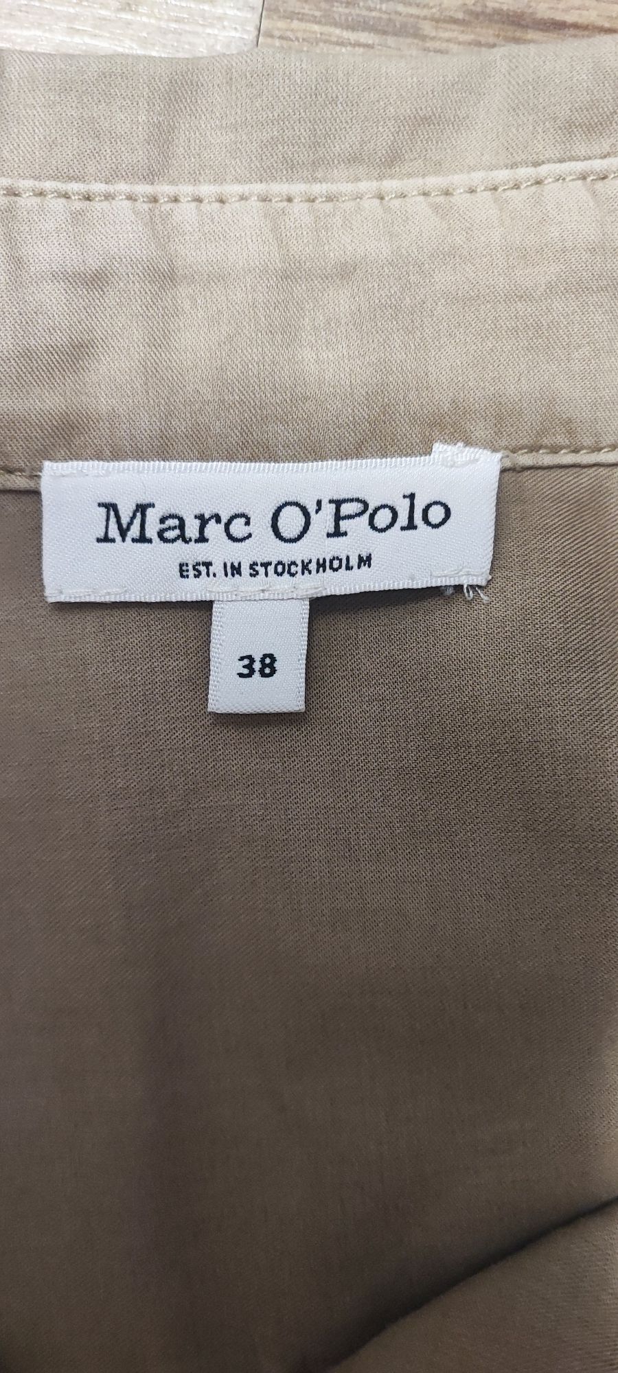 Bluzka koszulowa oversize 56% bawełna 44%wiskoza lyocell Marco o polo