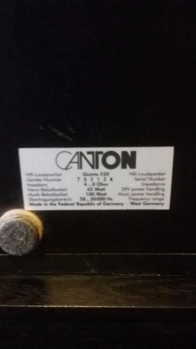 Колонки Canton к-т для домашнього кінотеатру (Німеччина)