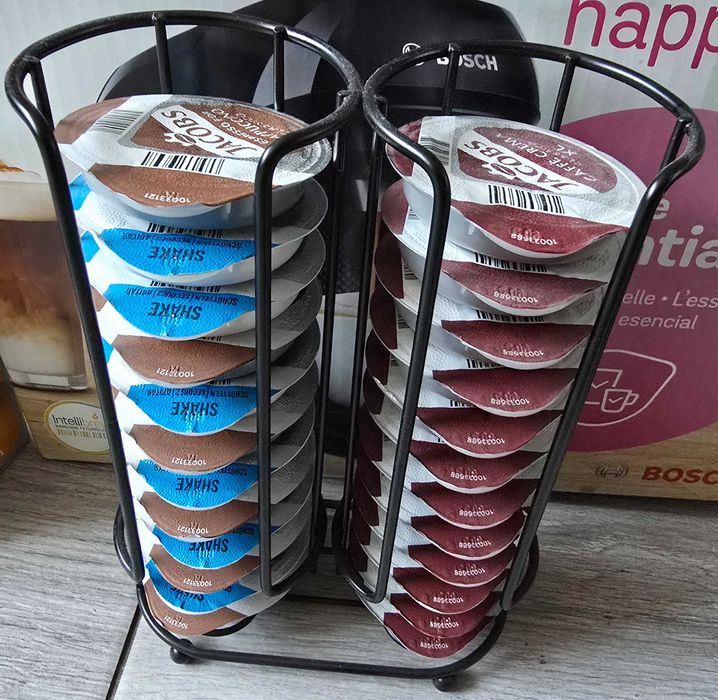 Bosch Ta simo  ekspres kapsułkowy plus stojak na kapsułki okazja