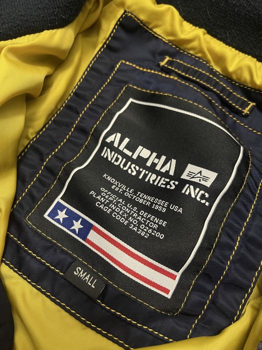 Мужской Бомбер Куртка Alpha Industries ma1 schott