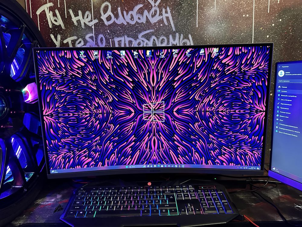 Продам монитор samsung C27JG50QQI 165 hz