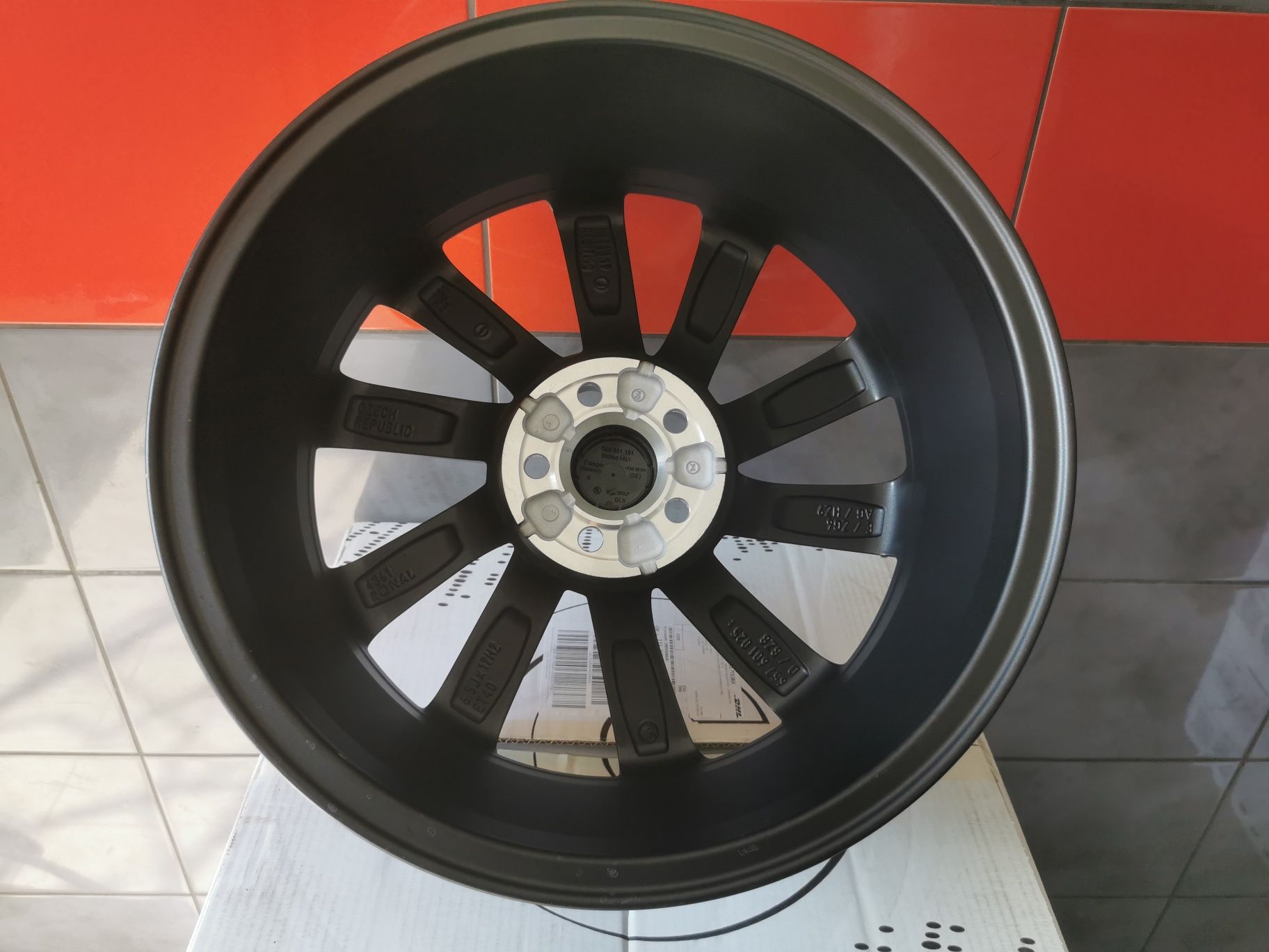 Nowe! Oryginał Felgi 17" 5x112 Skoda VRS RS Superb Octavia VW Golf