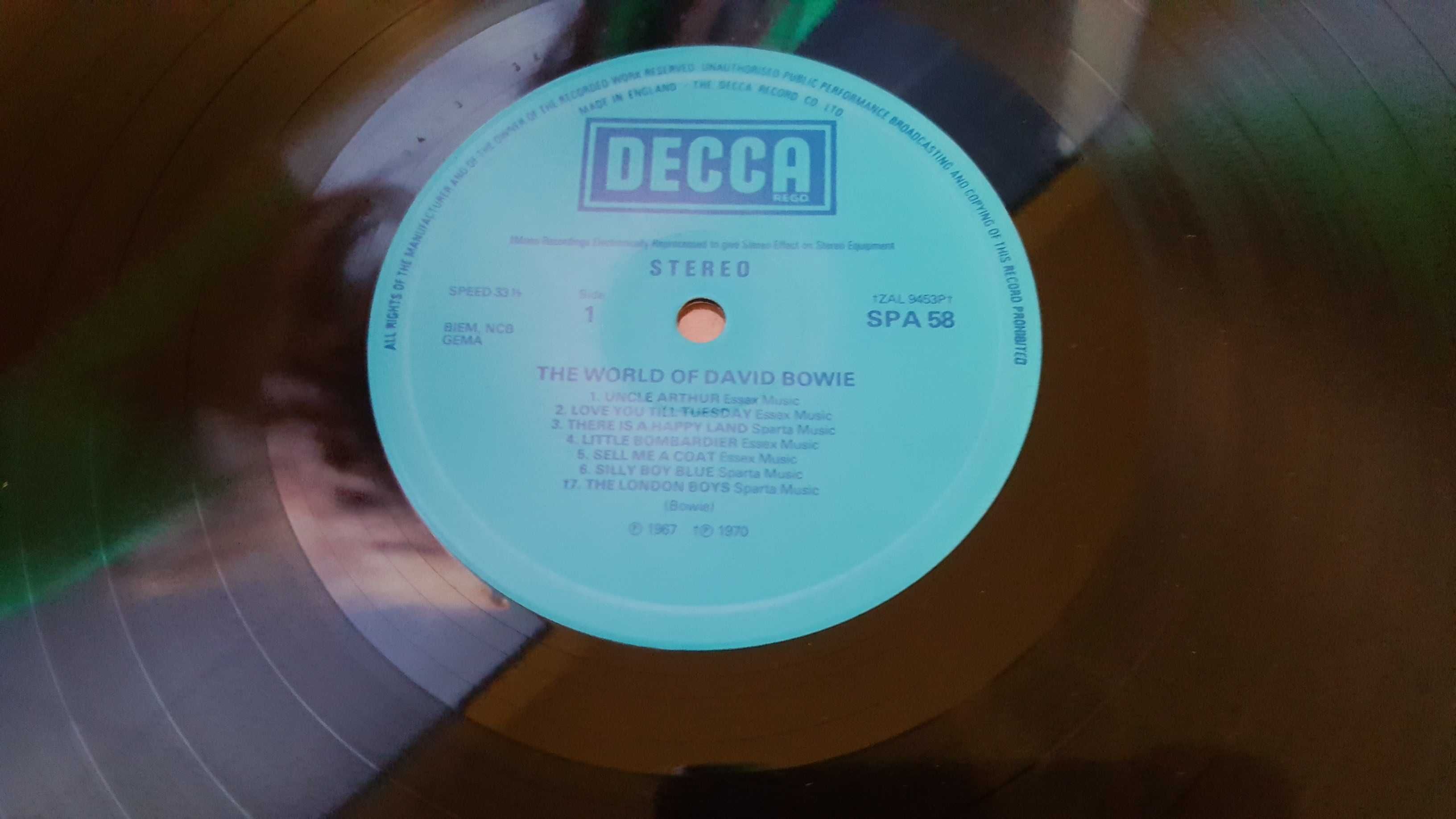 Płyta winylowa David Bowie  ,, The World Of David Bowie,,