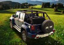 Baic BJ40 BAIC BJ40P 2.0TDi 4X4 zdejmowany dach Przebieg 20 km Faktura VAT 23%
