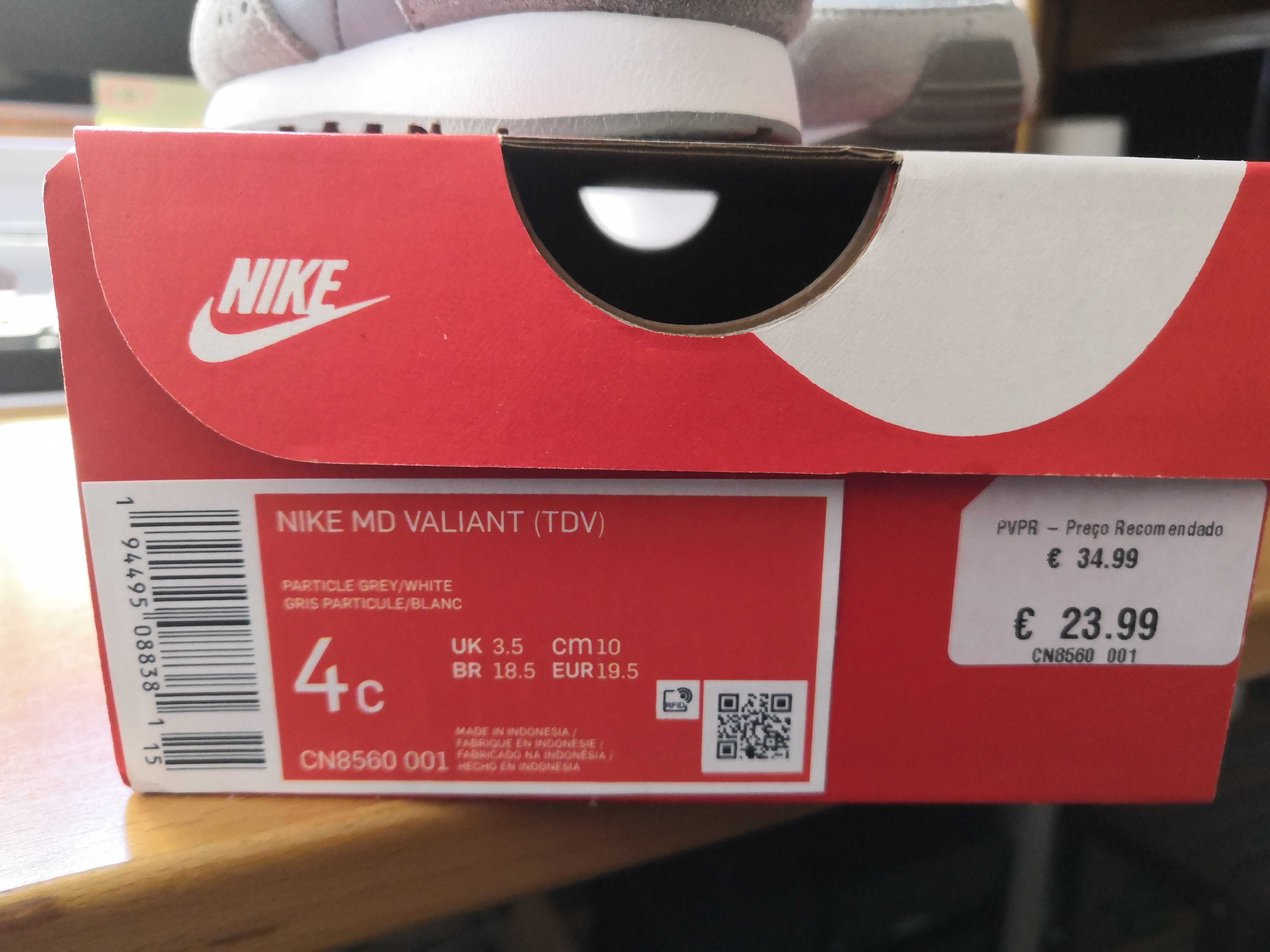 nike bébé 4c como novas