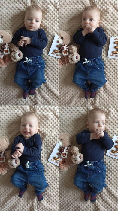 Речі для хлопчика 0-3 місяці 3-6 місяців одяг для новонародженого хлоп