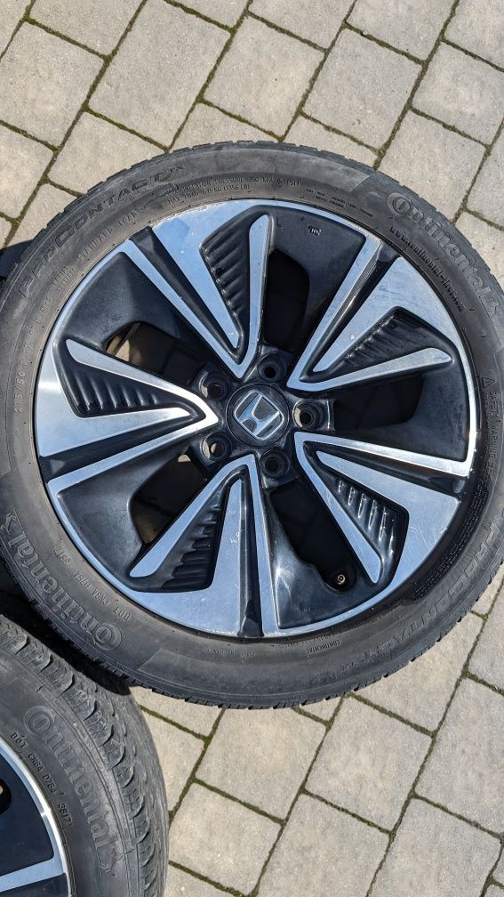 2 Koła felgi Honda Civic X 10 OEM USA 5x114,3 17