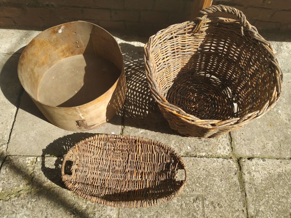 Кошики плетені з лози