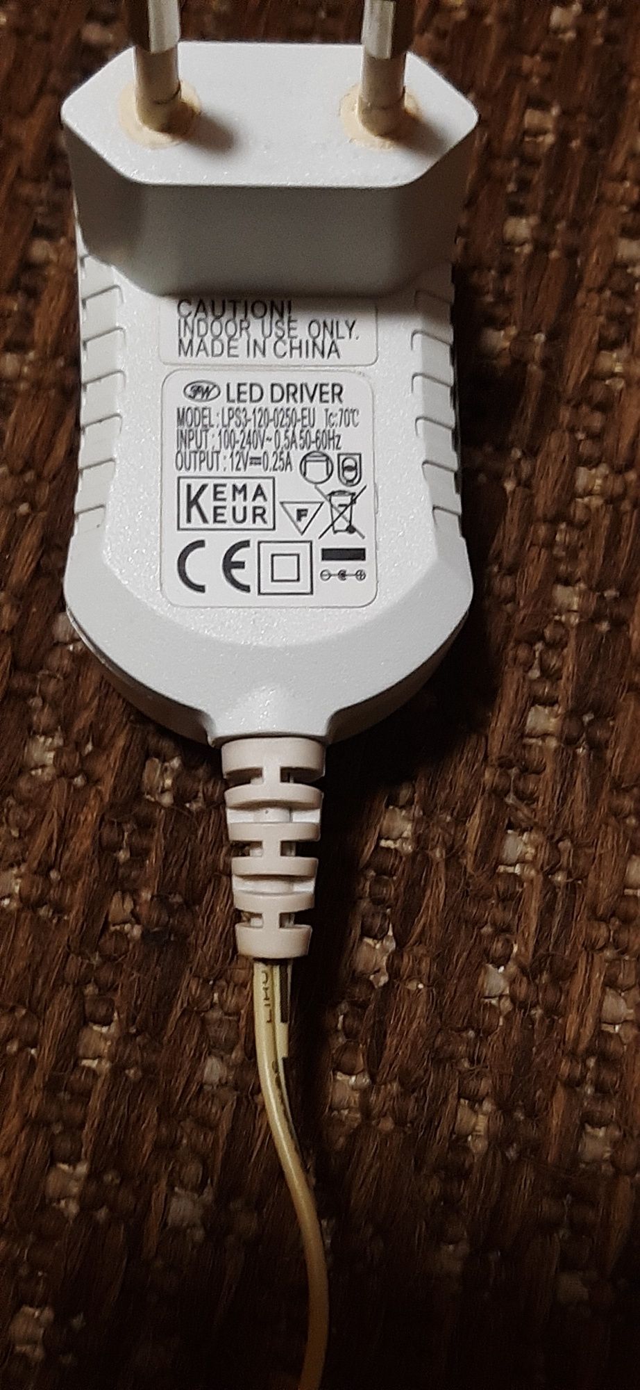 Zasilacz LED 12V 0,5 A