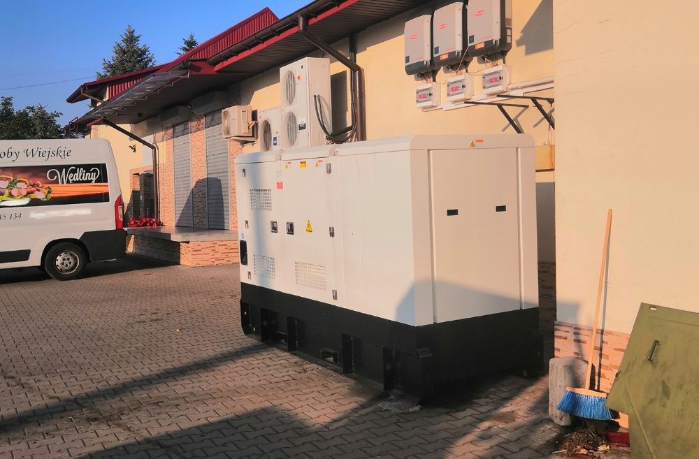 Agregat prądotwórczy 120kW / 132kW 165kVA, AVR, SZR, ATS, nowy