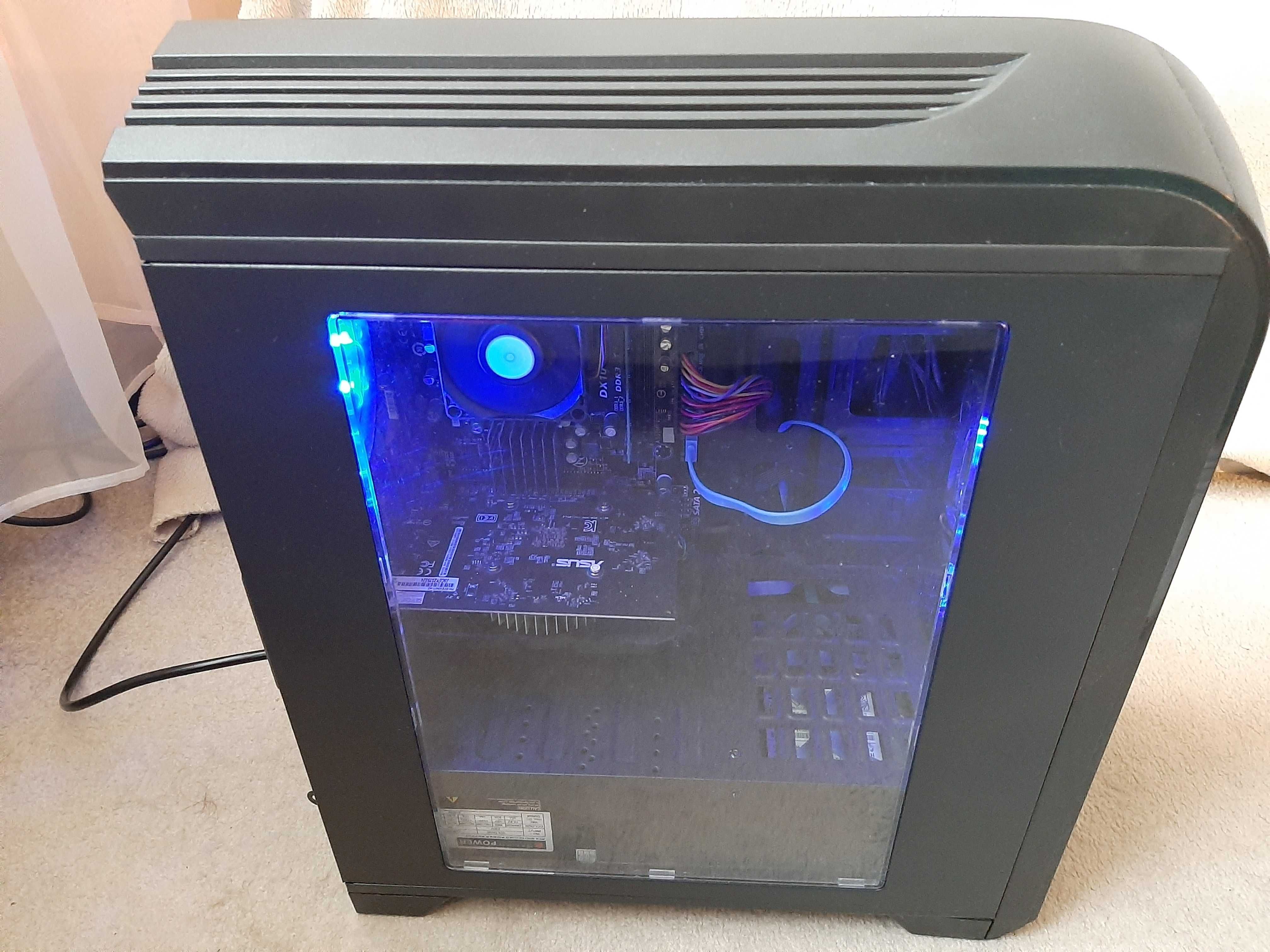 Komputer stacjonarny, idealny do gier, GeForce GTX1050Ti, LED, 1000GB