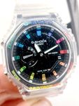 Casio G-Shock GA-2100 | CasiOak | Crystal Jellyfish | Rainbow Resin