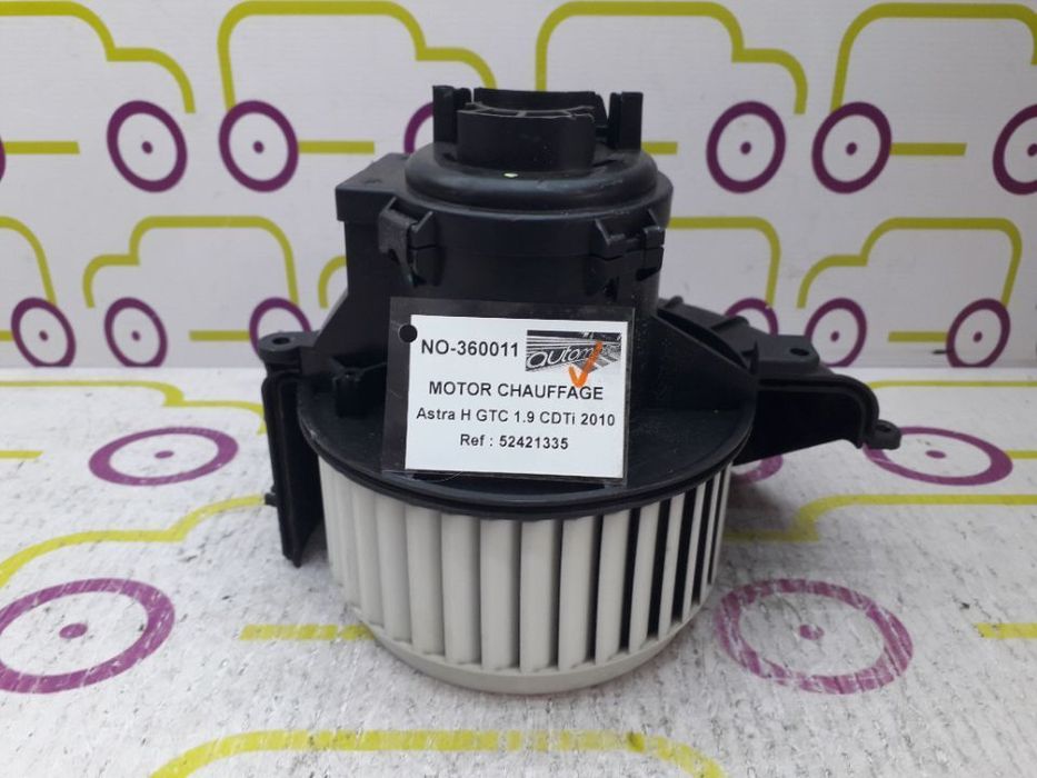 Motor Chauffage Opel Astra H GTC 1.9 CDTi 120Cv de 2010 - Ref: 52421335 - NO360011