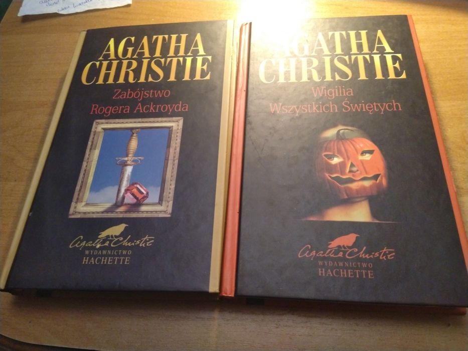 Zestaw książek Agathy Agatha Christie Próba niewinności Morderstwo