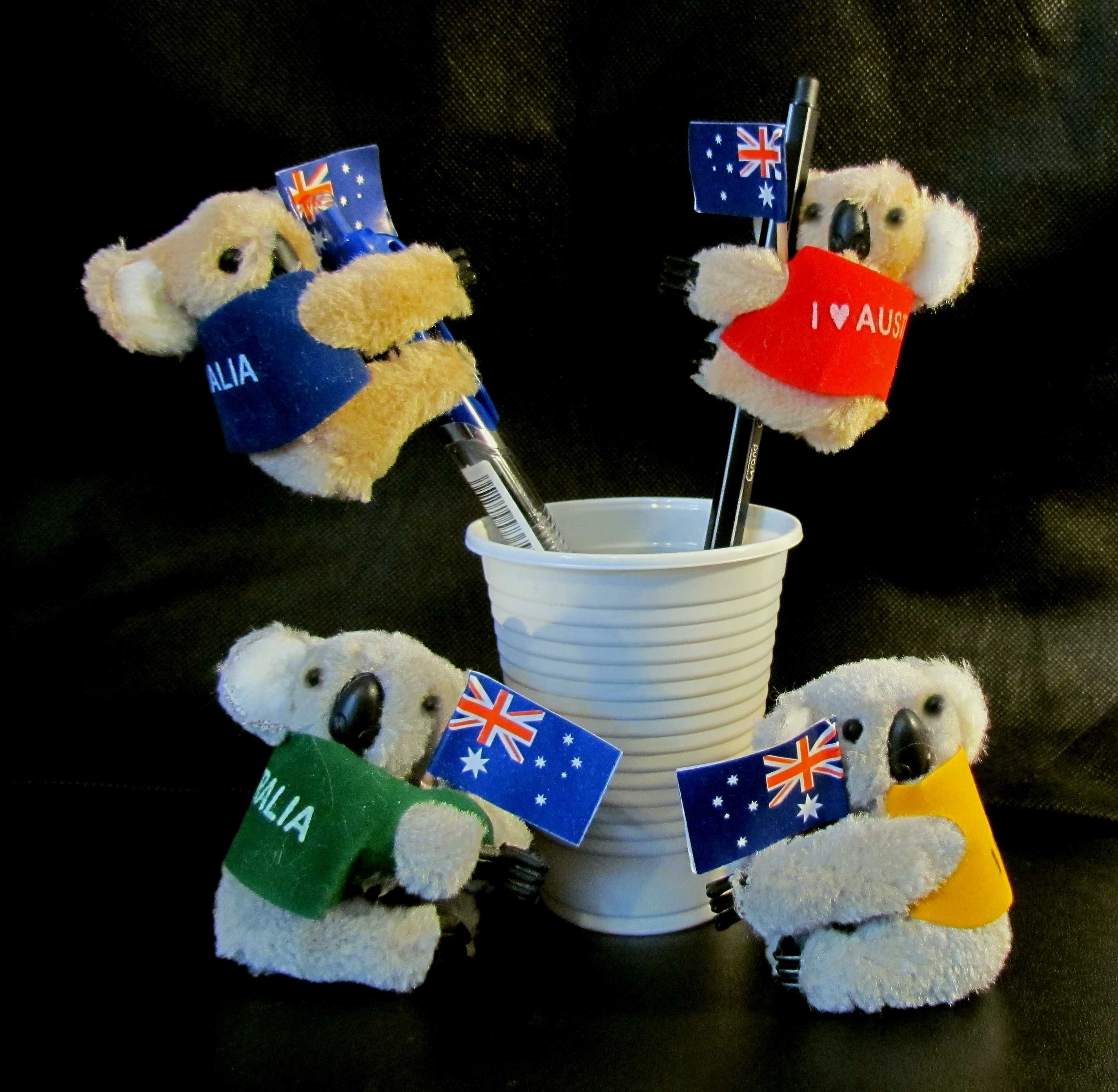 Australia Koala maskotka przypinka brelok