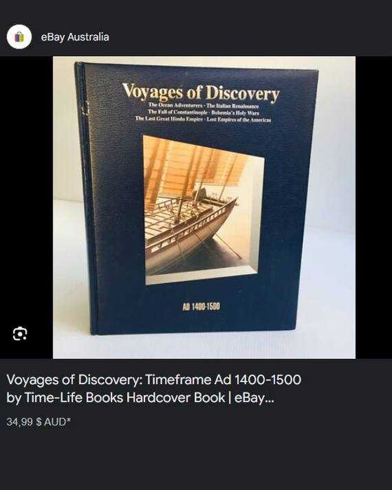 Книга Voyages of Discovery, видавник Time-Life Books (англ)