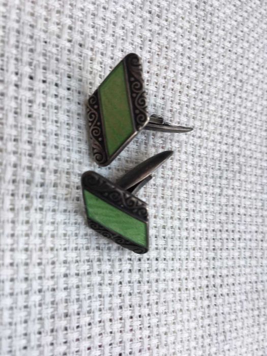 Запонки срібнІ вінтажні