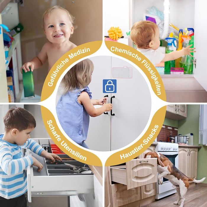 Ukryty zamek do szafy z kartą Cabinet Lock SPM332
