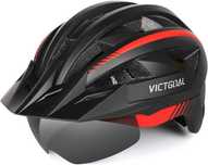 Kask rowerowy dla dorosłych VICTGOAL z oświetleniem LED