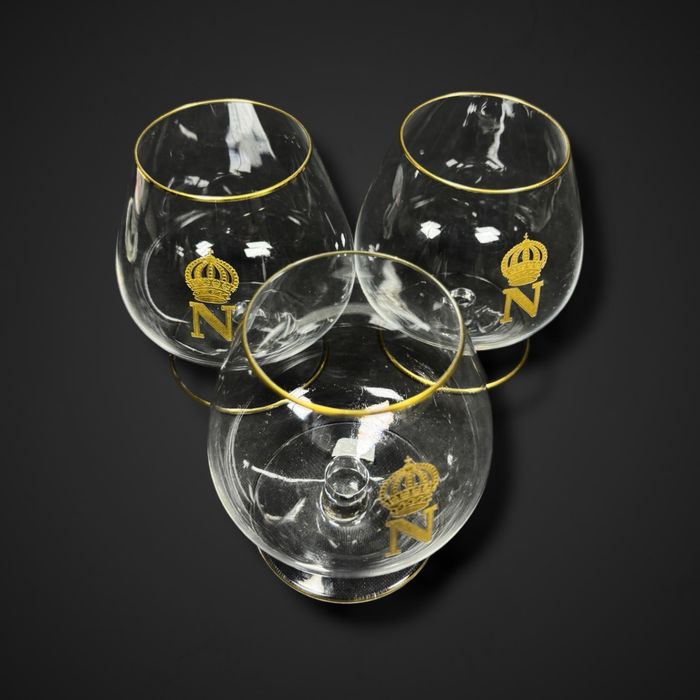 Zestaw kieliszków kryształowych St. Louis „Napoleonki” b5/111635