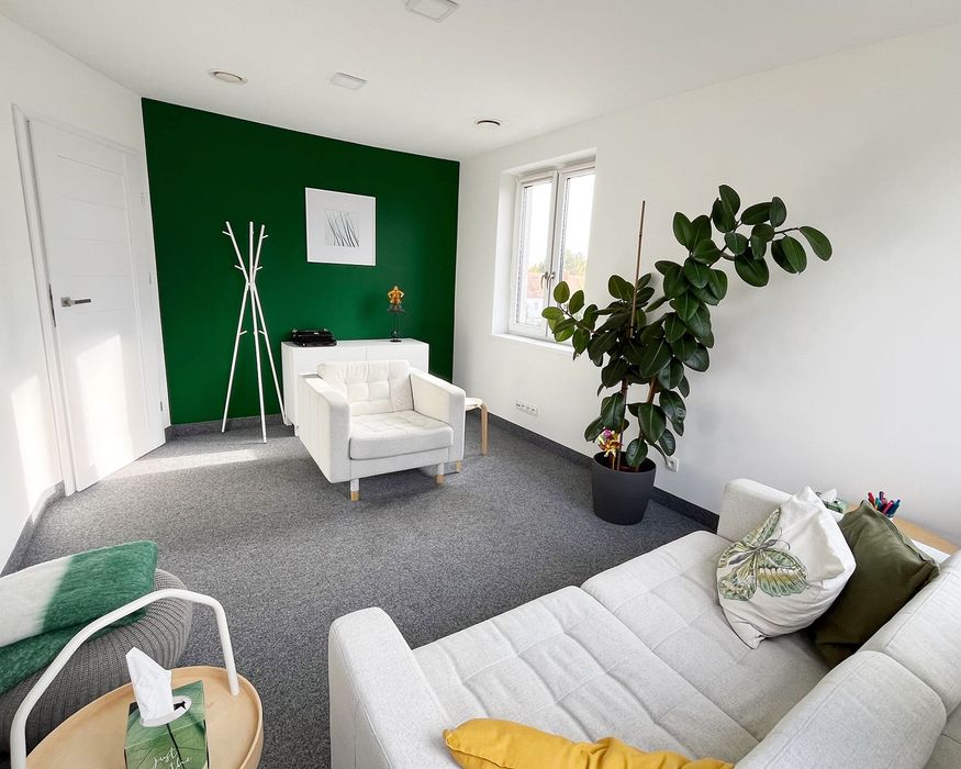 Gabinet dla psychoterapeutki / psychoterapeuty