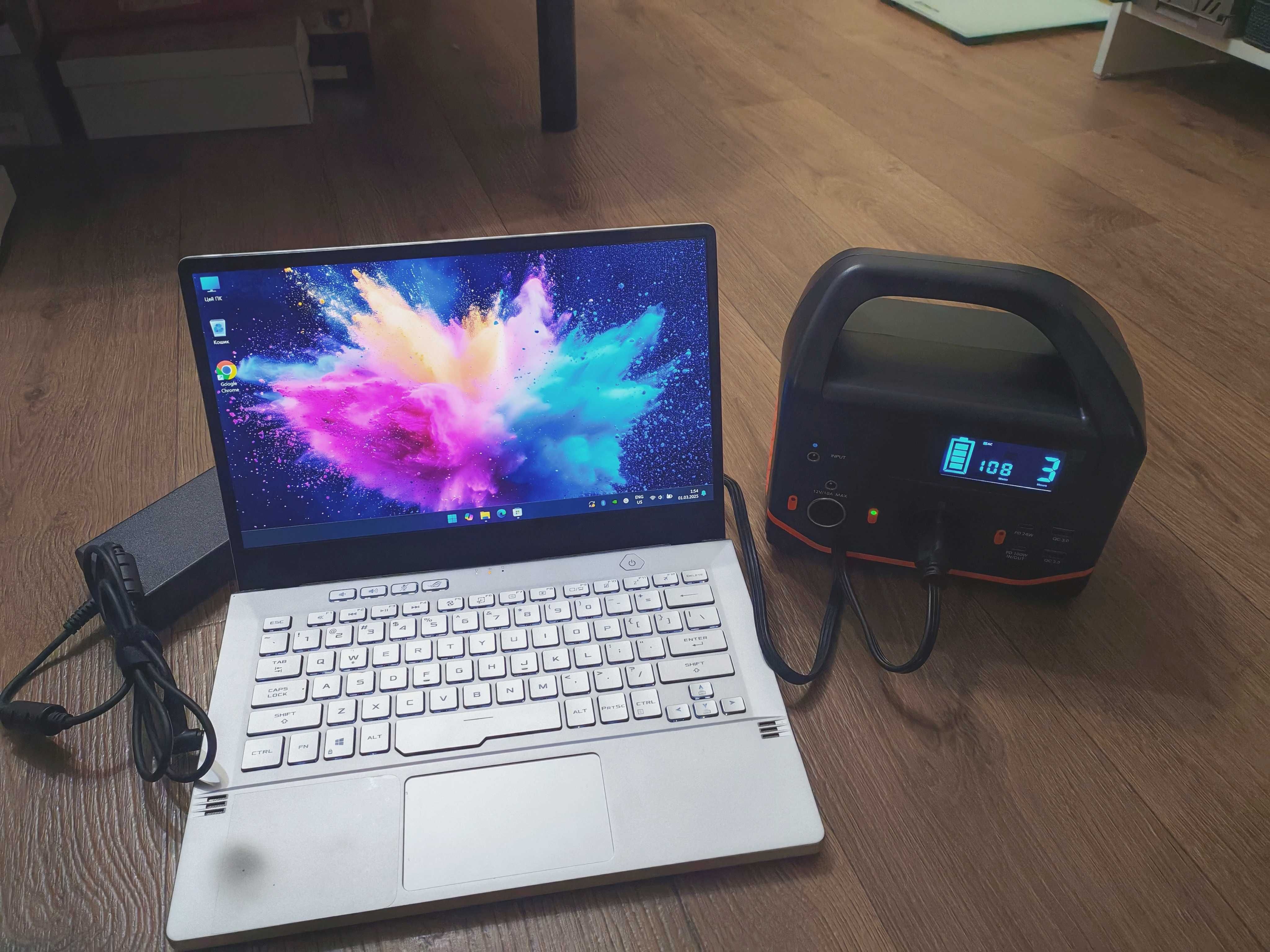 Зарядна станція Li-Ion чистый синус 350w 333wh зарядная станция