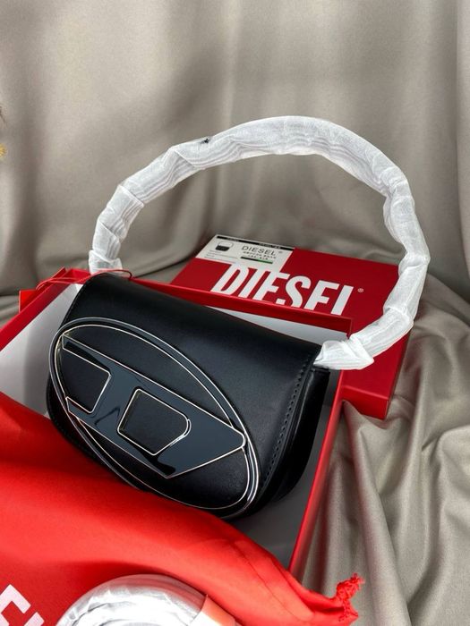 РОЗПРОДАЖ Сумочки Diesel Black 1DR Eco-leather