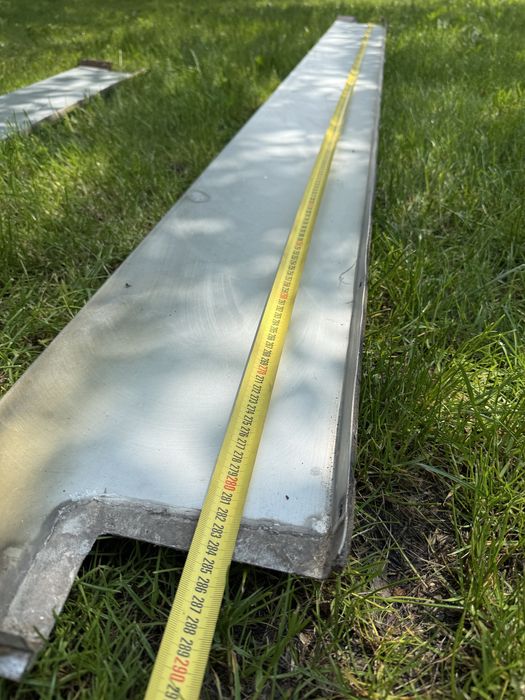 Parapety 14 sztuk blacha nierdzewna