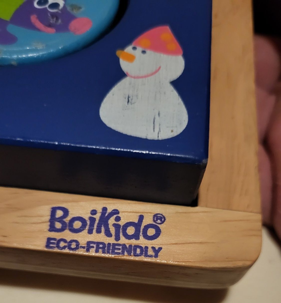 Boikido drewniane puzzle 4 Pory Roku dla najmłodszych