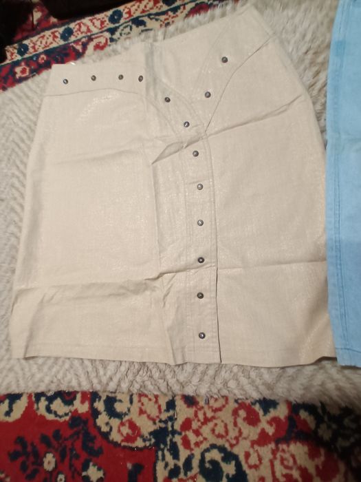 Лот Юбка джинс р.48- 50