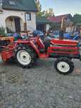 Yanmar F20D 4x4 z glebogryzarką mini traktorek japoński iseki kubota