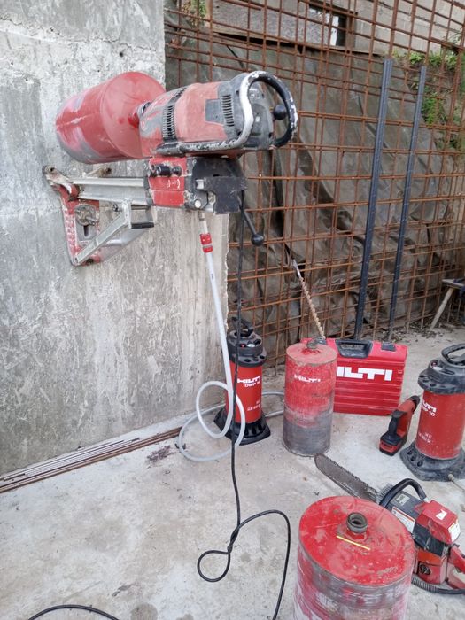 Przewierty w betonie cięcie betonu .