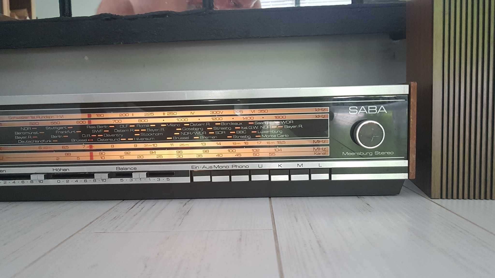 Amplituner SABA Meersburg Stereo Automatic H + Kolumny SABA - Vintage