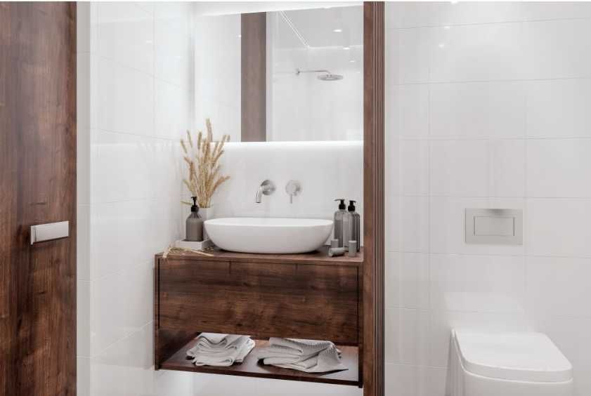 Глянцевая Белая Плитка Настенная 1 Сорт 25х40 см