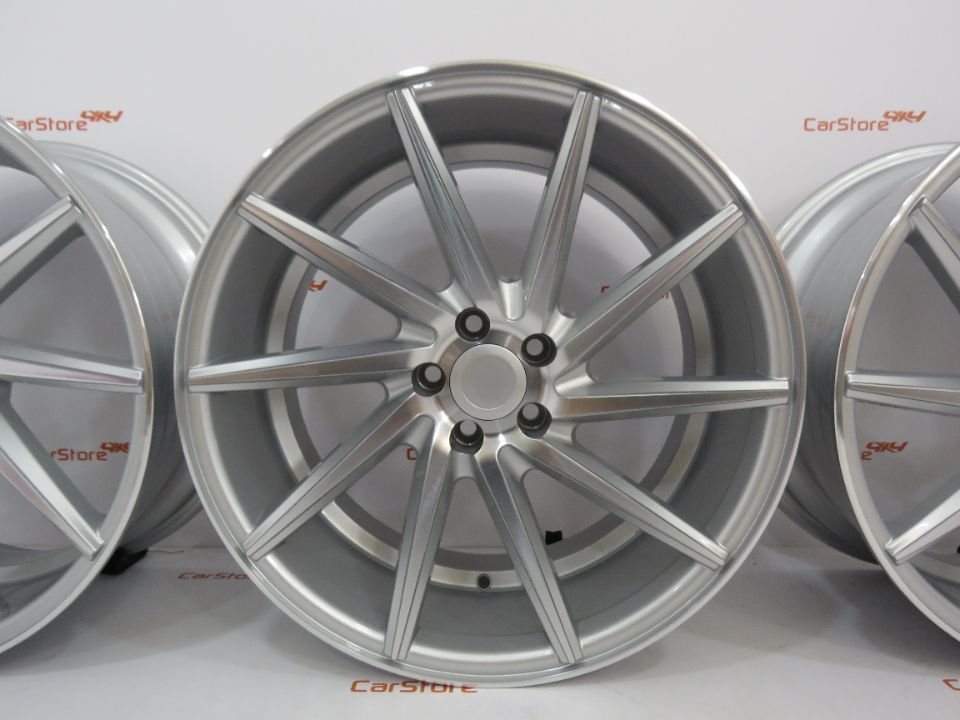 Jantes Estilo Vossen CVT 18 x 8 et35 5x100 Silver Machined