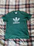T-Shirt Adidas ciemnozielony XL