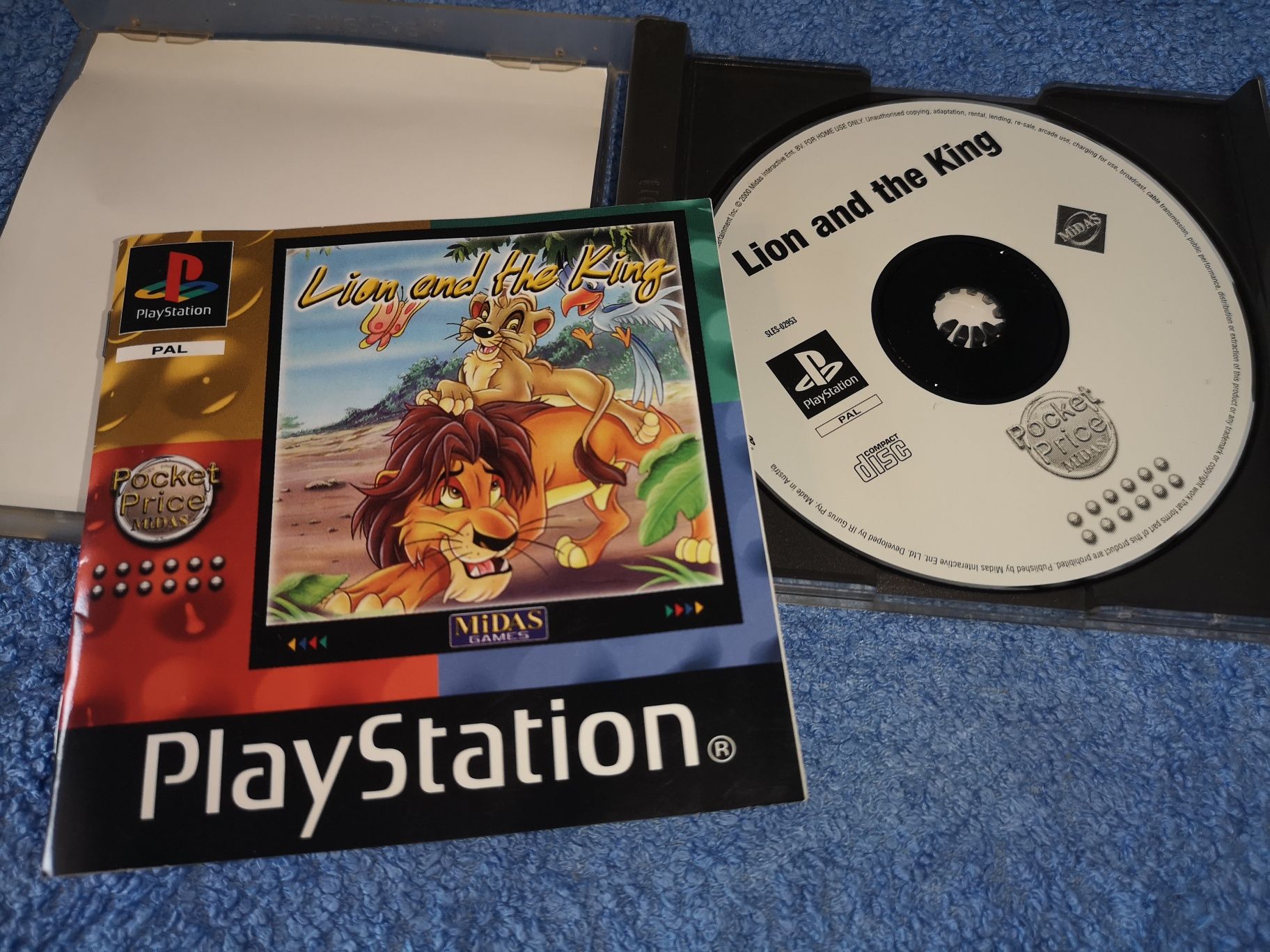 Lion and the King PSX PS1 gra ANG (komplet) stan db SKLEP Ursus