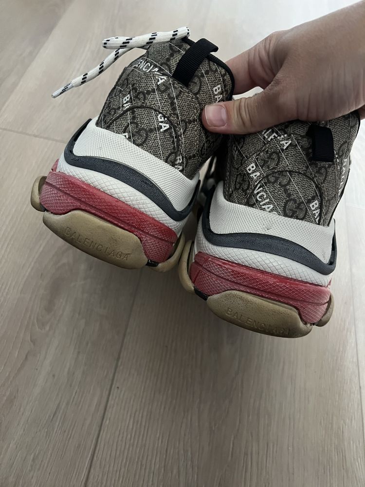 Buty Balenciaga x Gucci triple s limited edition unisex
