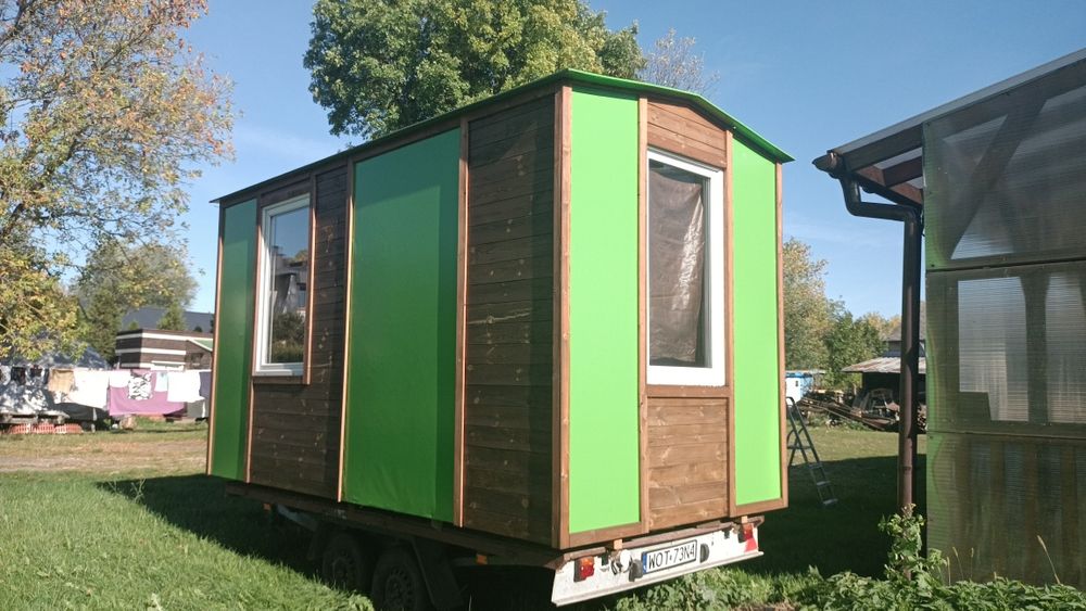 Domek typu "Tiny house"