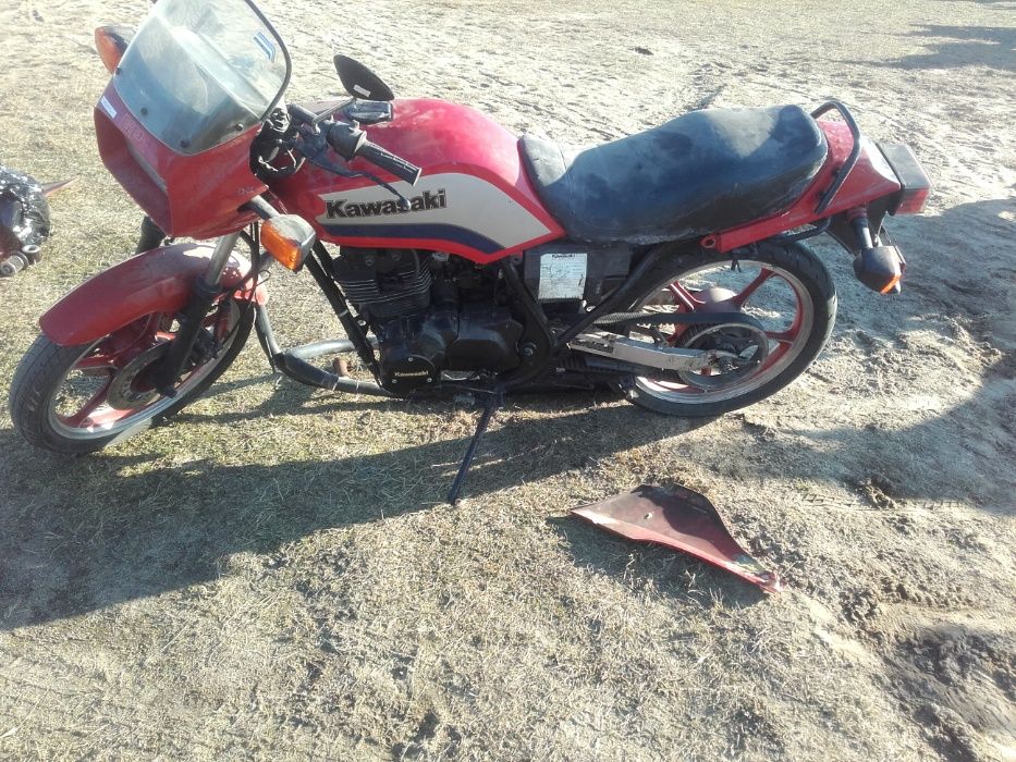 kawasaki gpz305 gpz 305 lagi bak koło lampa felga moduł gaźniki części