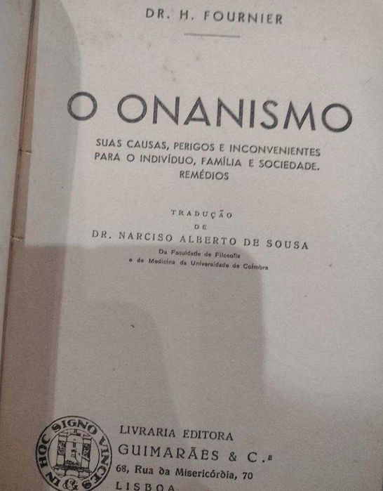 O Onanismo - Dr H. Fournier