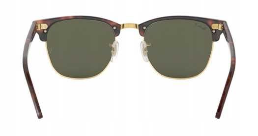 Okulary przeciwsłoneczne Ray Ban RB3016 CLUBMASTER 990/58 51