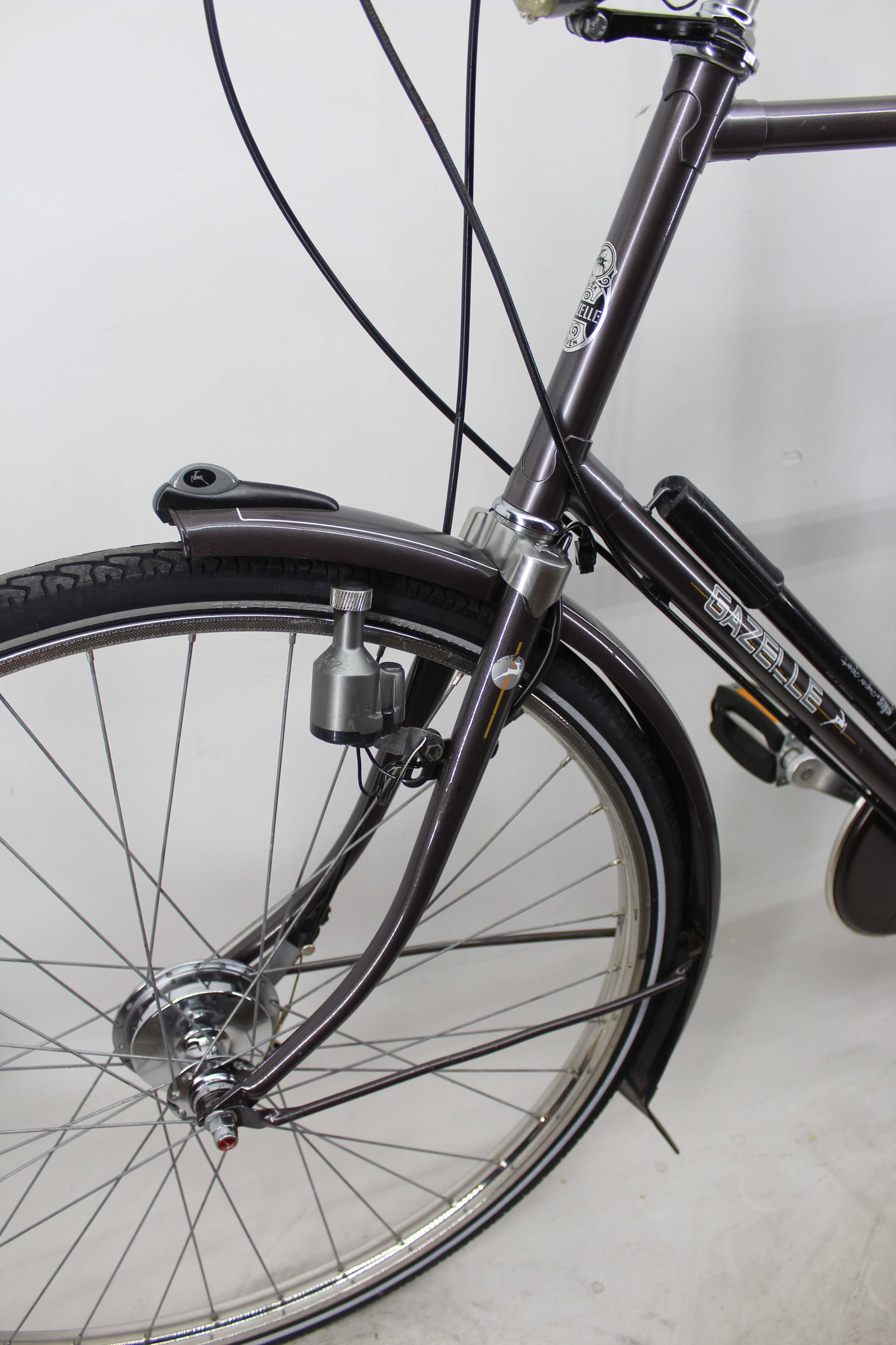 Piękny RETRO rower męski "GAZELLE" koła 28" 3 biegi w piaście