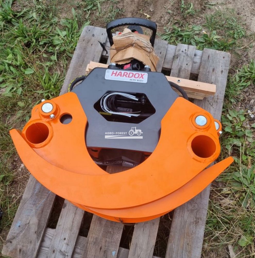 Zestaw Rotator + chwytak do Drewna BMF 0.24 135cm Przyczepa Leśna BMF