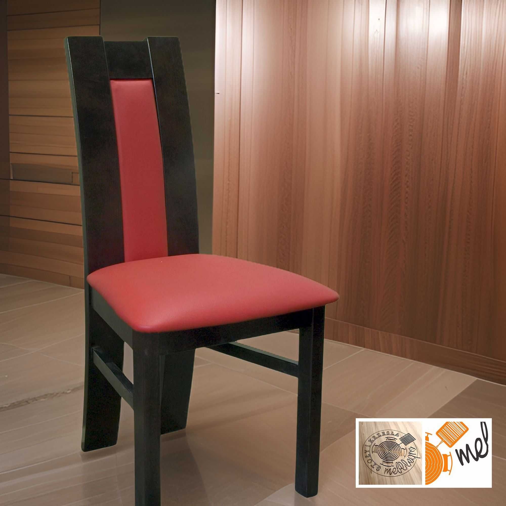 Eleganckie Klasyczne krzesło K26 drewniane tapicerowane