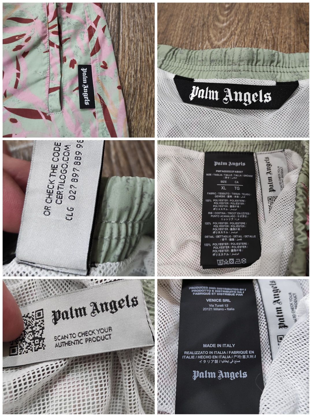 L Palm Angels оригінальні чоловічі пляжні шорти