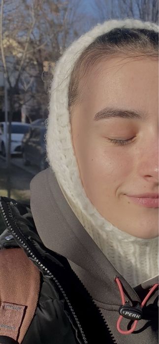 Балаклава з блискітками альпака70%+вовна10%